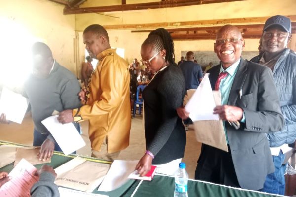 Martin Enriko Sembelo in a tie downfall as KNUT West Pokot Branch Executive Secretary