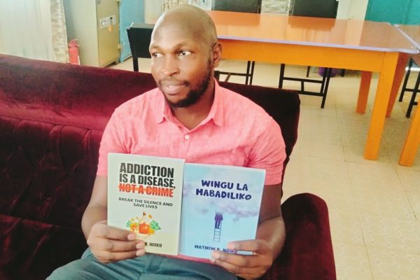 Mathew Ndiku a Kiswahili and History teacher at Kisau Girls High refined