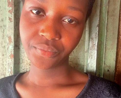 Monica Gathoni has remained at home despite securing admission to Moi Girls School