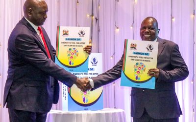 PS Prof Bitok and KISE Director Dr. Norman Kiogora