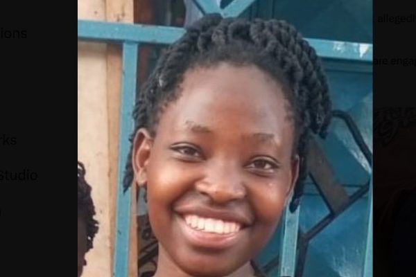 Sheril Adhiambo who was allegedly shot dead by police officers