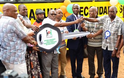 New school bus commissioned at Marungu Secondary School