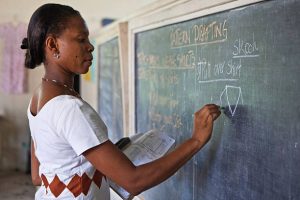 A teacher in class. CPG framework