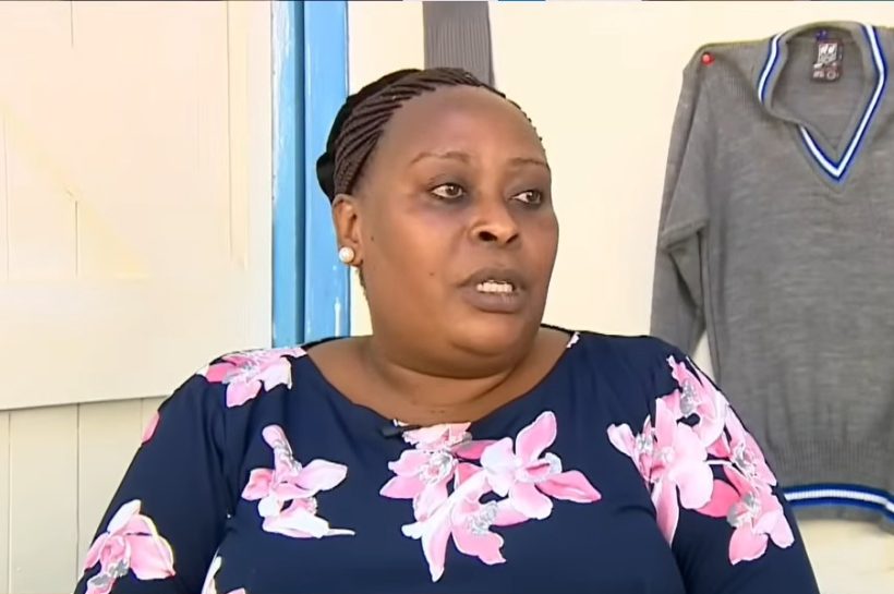 Headteacher Mary Saburi