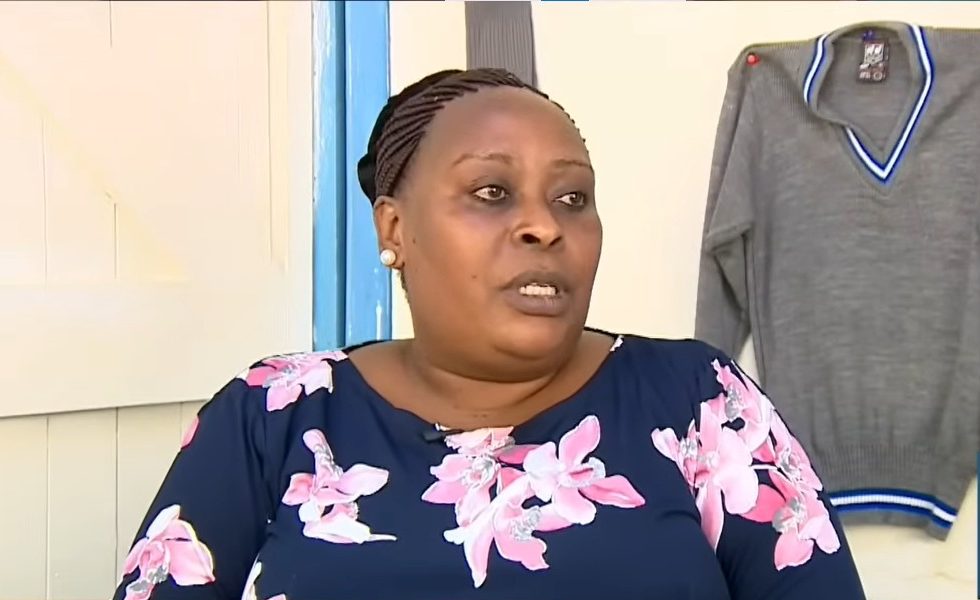 Headteacher Mary Saburi