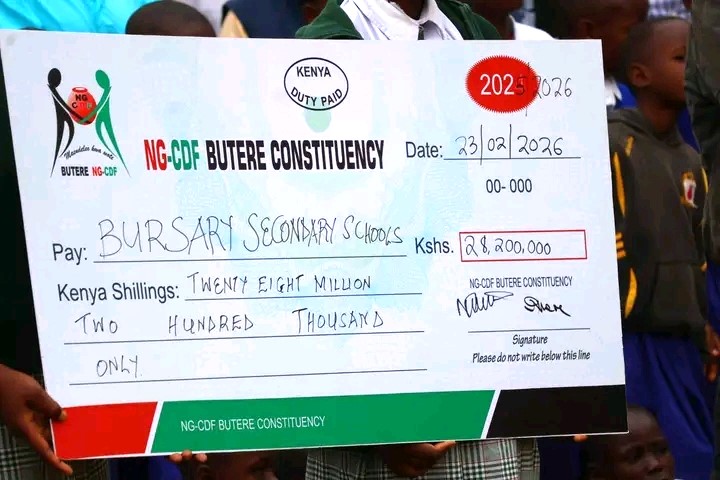 Bursaries rollout by MP Mwale lifts Senior Schools and tertiary students in Butere 2 Bursaries Rollout by