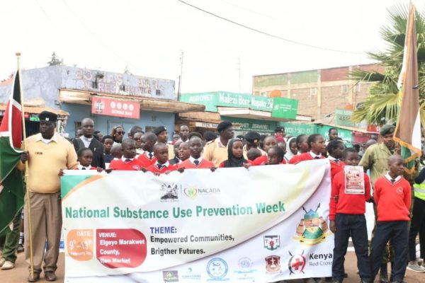 Education stakeholders in Iten town.