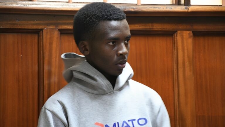 University student David Mokaya