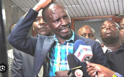 Wilson Sossion after Court of Appeal reinstatement ruling.