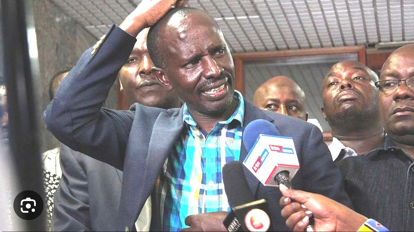 Wilson Sossion after Court of Appeal reinstatement ruling.