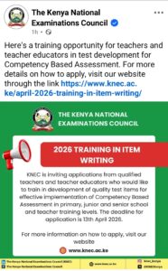 KNEC's payment predicament: Teachers cry foul over delayed allowances 2 1000150107 e1774970958109