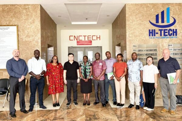 TVET PS Dr. Esther Muoria (Middle) in the company of Kenyan delegation with Vietnamese officials