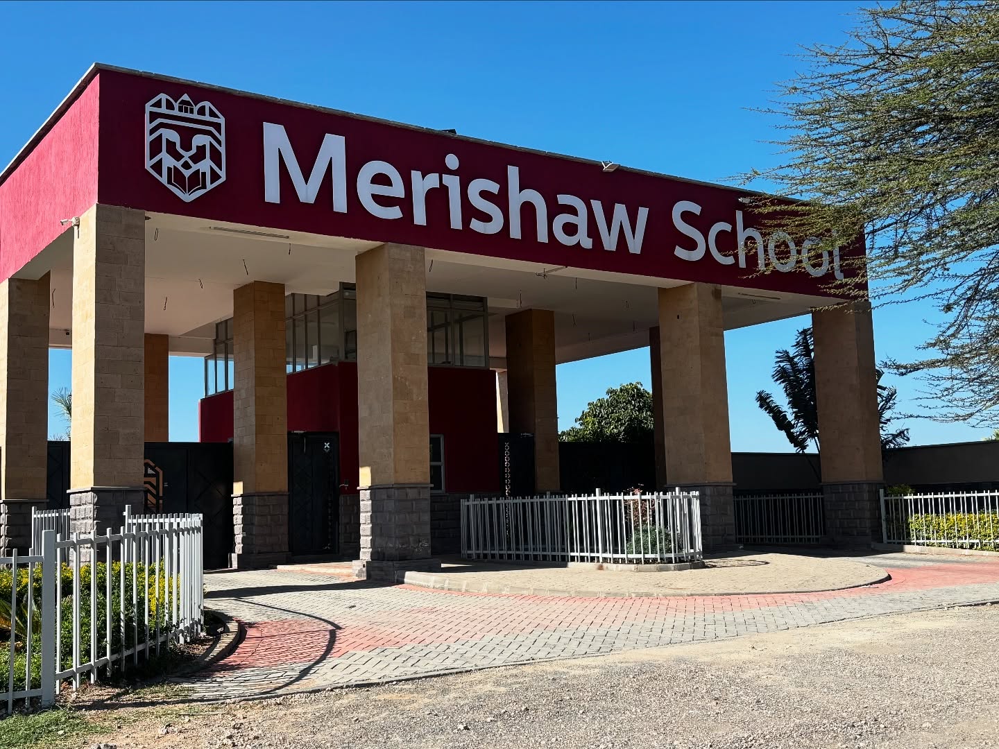Merishaw School main gate. The school has clarifies viral bullying video