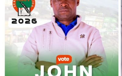 John Korir, the newly elected KNUT Sotik Executive Secretary