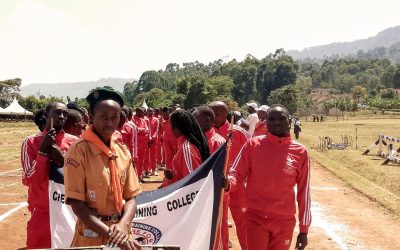 Chesta TTC team during the Rift Valley TTC games