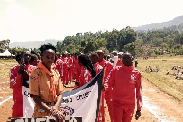 Chesta TTC team during the Rift Valley TTC games