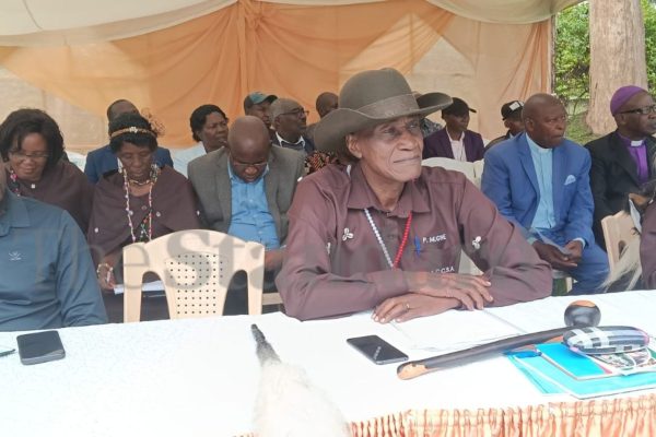 Prof Jacob Kaimenyi. He has raised concern of the extinction of Kimeru language