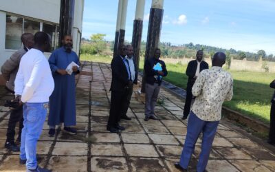 West Pokot Leaders during the handover of Keringet