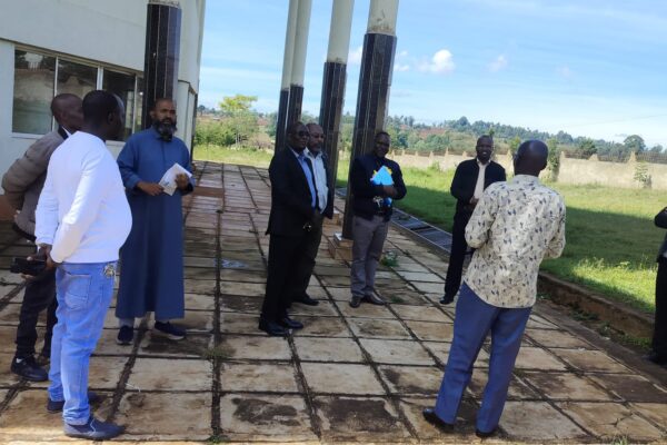 West Pokot Leaders during the handover of Keringet