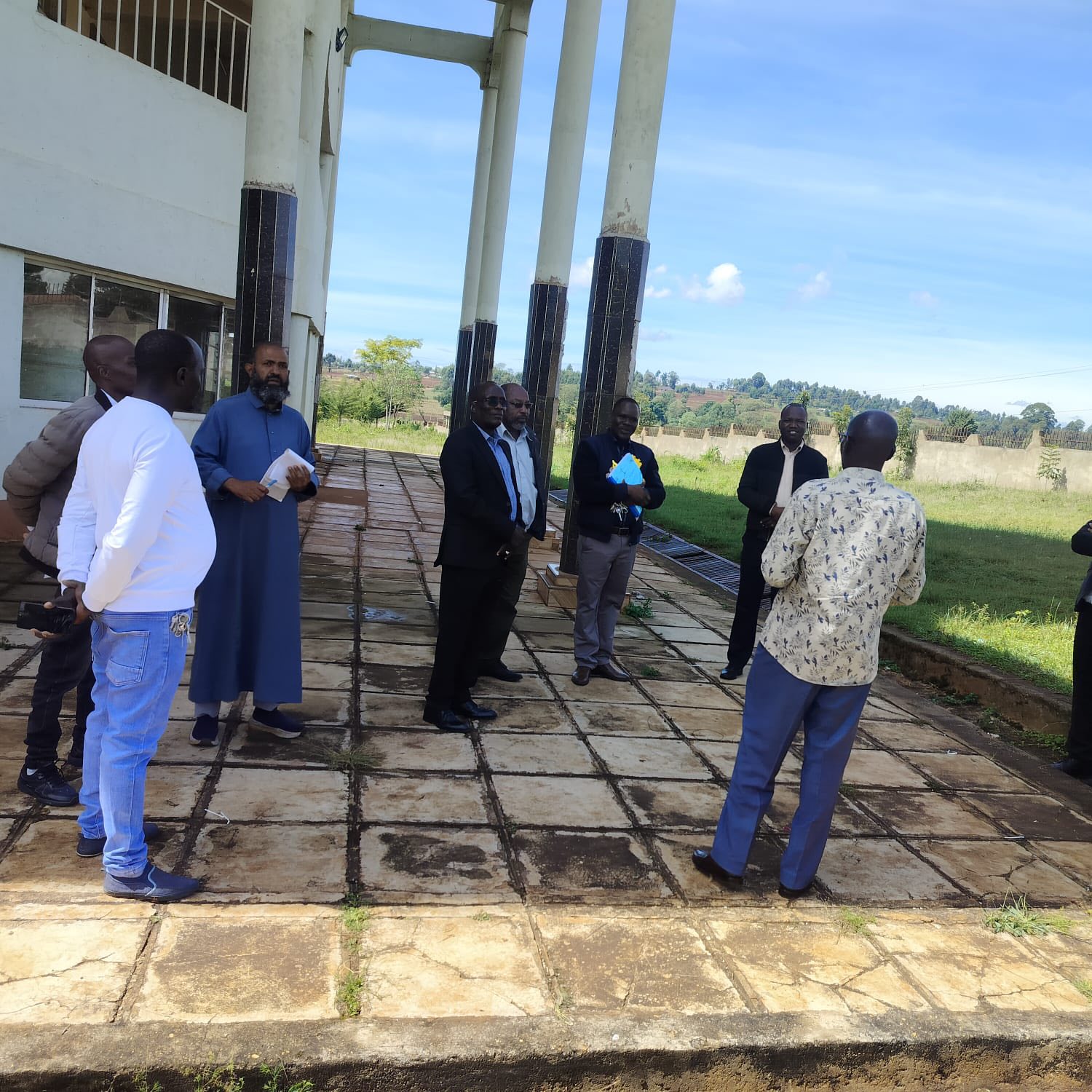 West Pokot inches closer to getting pioneer university as renovation at proposed site begins 2 West Pokot Leaders during the handover of Keringet