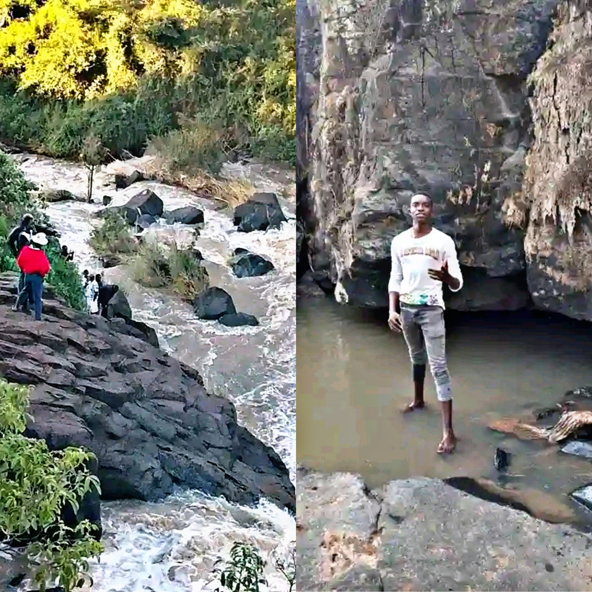 The Moi University third year student who drowned at Kesses Falls