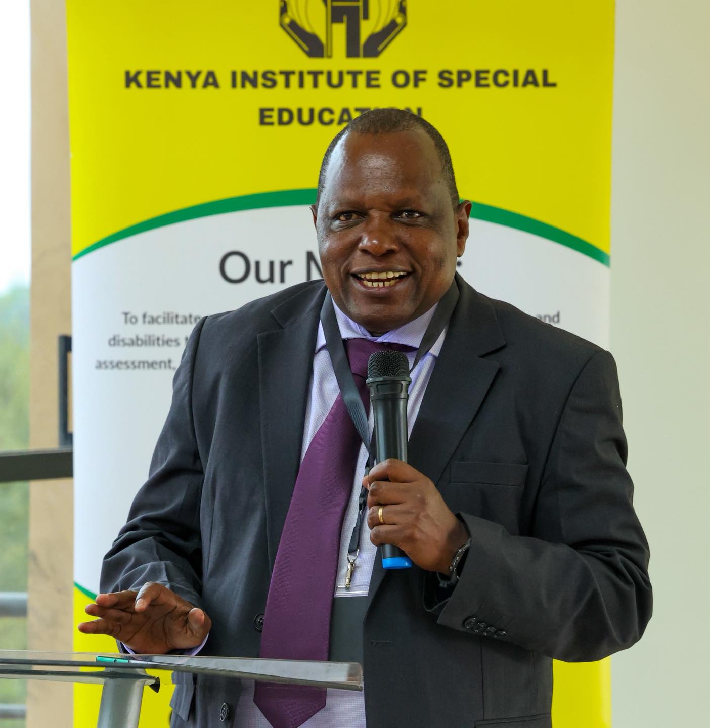 KISE hosts first autism symposium to promote inclusive education 2 Dr. Norman Kiogora, Director of KISE.