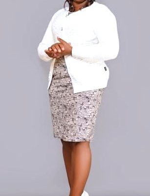 Hellen Gathoni addressing supporters after winning the KUPPET Laikipia Branch Executive Secretary seat.