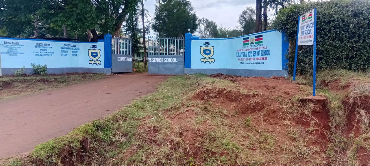 St Mary's Nai Boys senior school main gate.