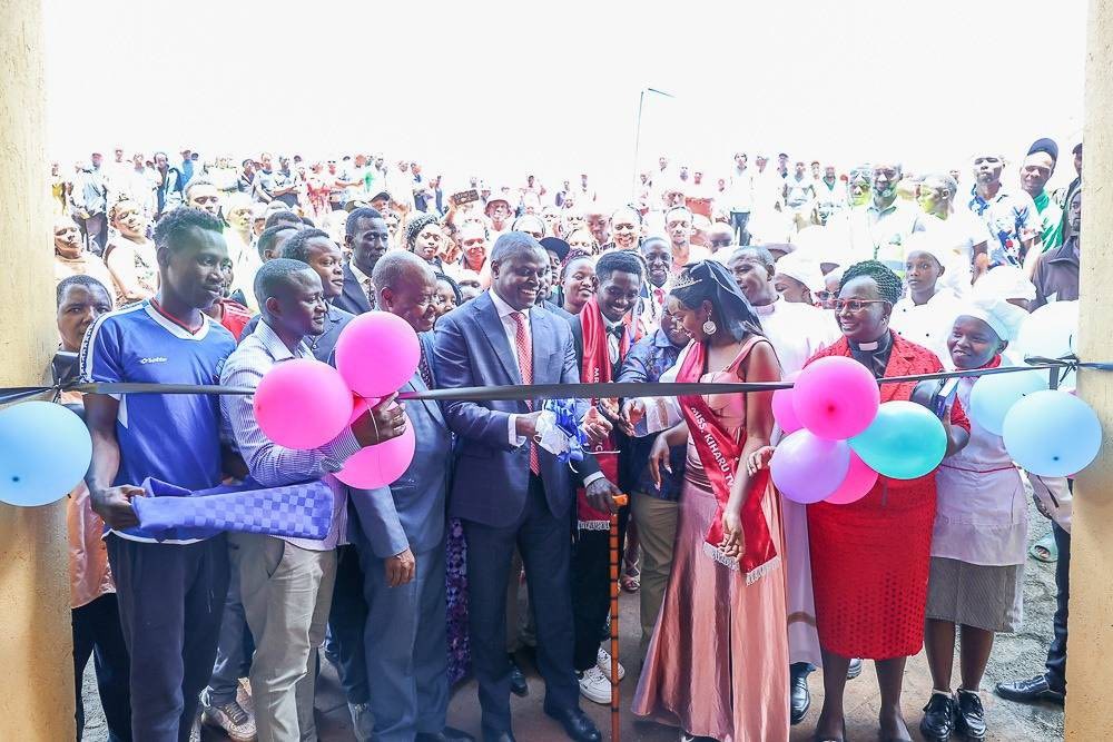 Kiharu MP Ndindi Nyoro launching Kiharu TVC