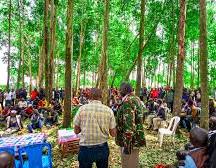 Chief warns Kisii parents abetting child labour of arrest, prosecution 3 Nyabitunwa location Chief Gideon Mokua in a public baraza at the location.