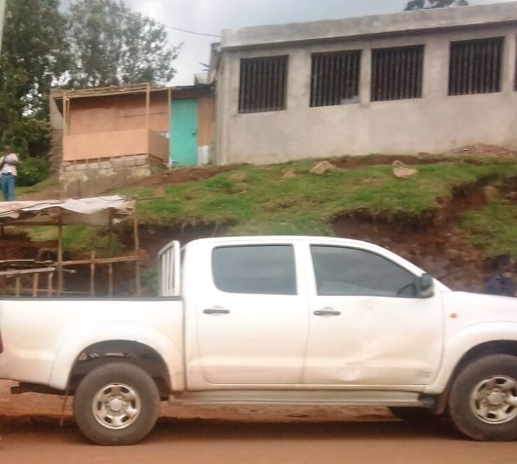 Kisii schools, residents appeal to County Govt to reopen health centre to serve community 4 Vehicle parked at the recently closed Kenyenya Health Centre.