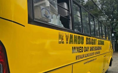Kyandu Bright Academy bus stoned at 03 stage in Machakos County