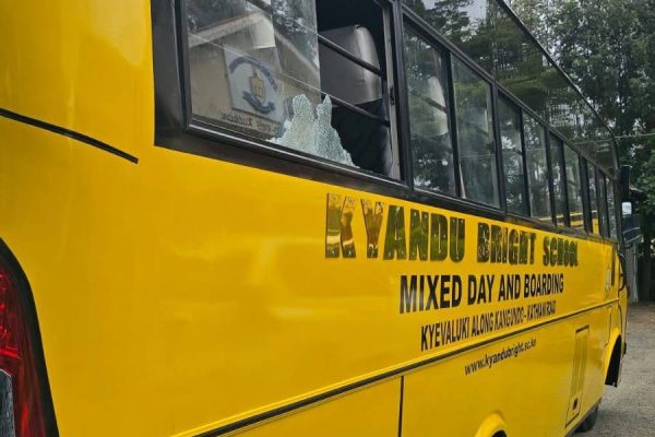 Kyandu Bright Academy bus stoned at 03 stage in Machakos County