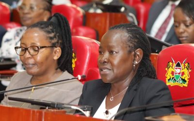TVET Principal Secretary Dr. Esther Muoria before National Assembly Committee on Education