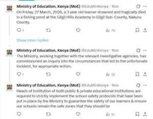 MoE orders inquiry into pupil’s death at Gilgil Hills Academy 2 Screenshot 2026 03 29 125129 500x388 1