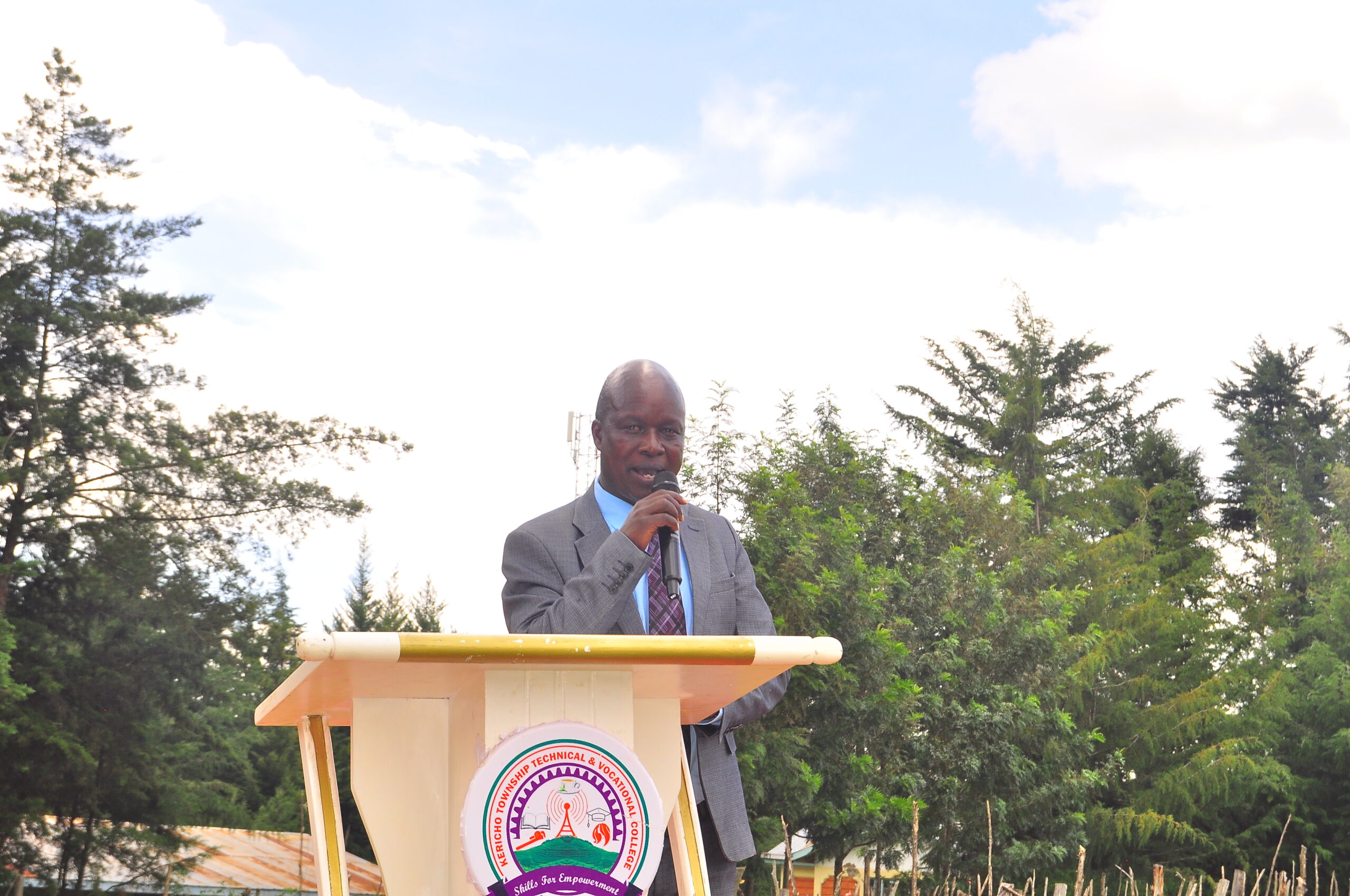 Kericho Township TVC Chief Principal Shadrack Tonui