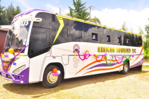 Jubilation as Kericho Township TVC receives new modern bus 2 THE NEW BUS