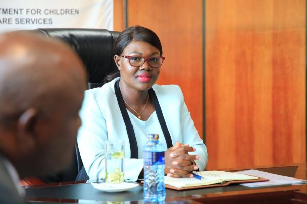 The Principal Secretary, State Department for Children Services Carren Ageng'o.