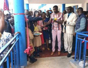 Webuye West MP warns learners against social media misuse as new tuition block is unveiled 2 webuye mp