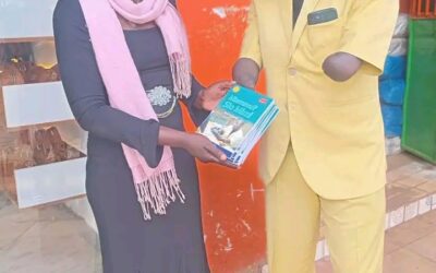 Ipalei with a top blogger, Harriet Opoma.