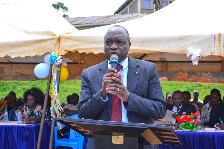 Vihiga Friends Senior School Principal Albert Masiolo in a past event