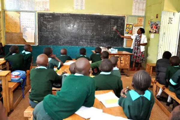 Grade 3 learners in class. The KNEC report