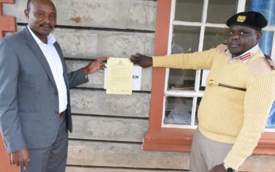 TVETA official at the Tigoni based college