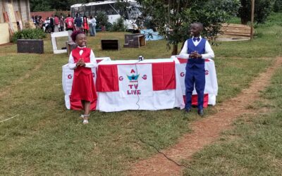 Beulyn Schola fine-tunes a scene during rehearsals for her play at the 64th Kenya National Drama and Film Festival at Kagumo Teachers Training College in Nyeri County, as she prepares to deliver a performance centered on nurturing talent and embracing individual potential. Photo/Amos Kiarie