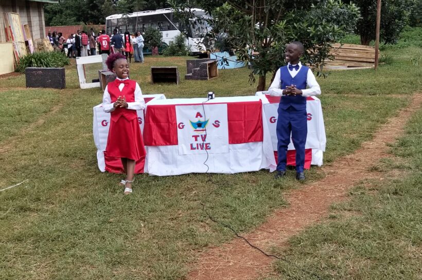 Beulyn Schola fine-tunes a scene during rehearsals for her play at the 64th Kenya National Drama and Film Festival at Kagumo Teachers Training College in Nyeri County, as she prepares to deliver a performance centered on nurturing talent and embracing individual potential. Photo/Amos Kiarie