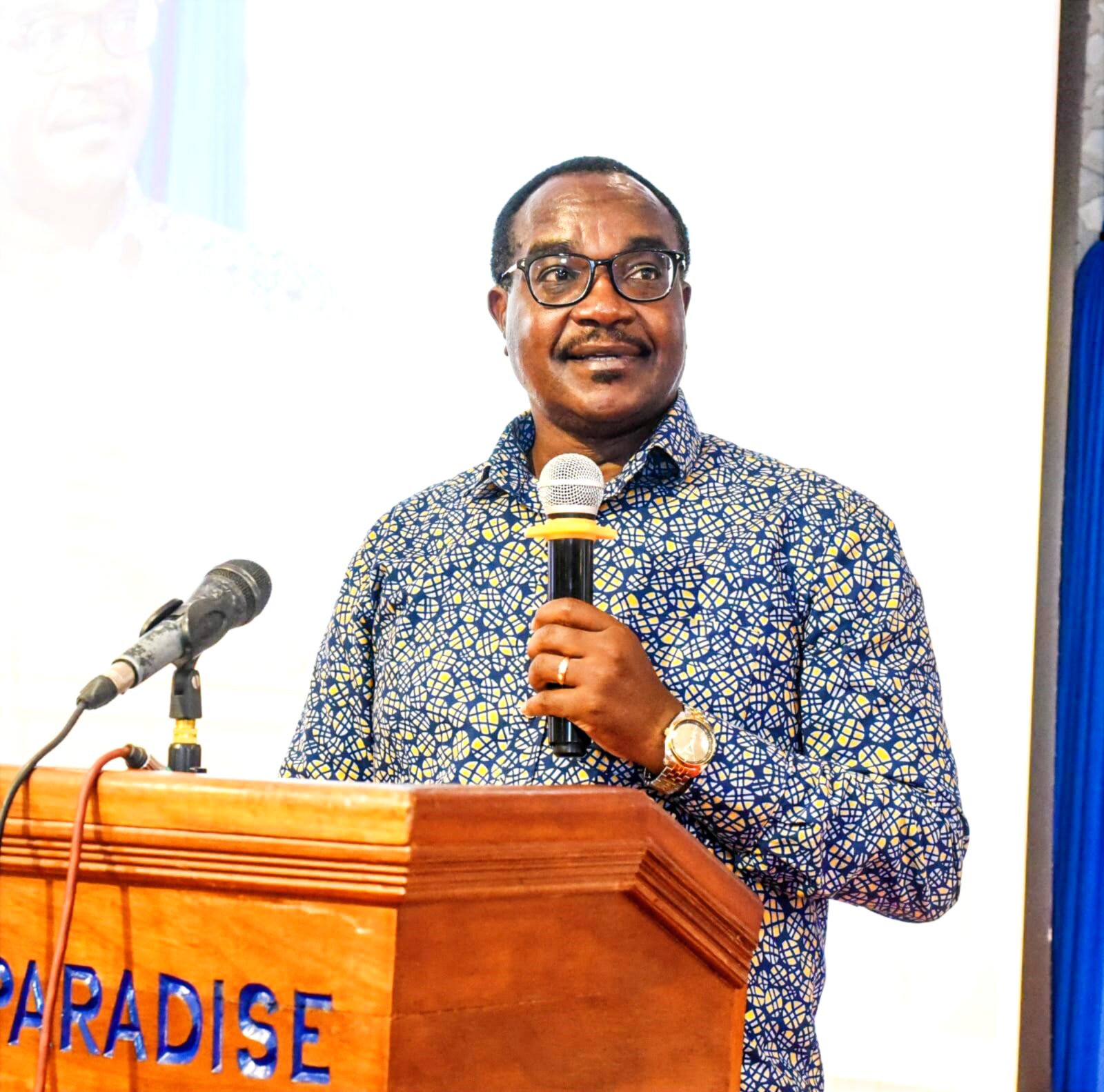 CS Ogamba during TVET summit