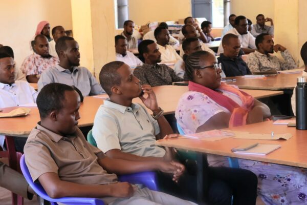 Heads of Department (HoDs) from schools in Mandera County