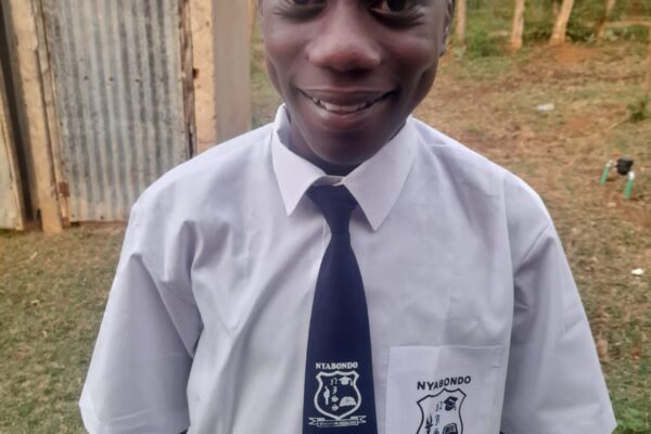 Ruel Naphatally Ochieng, a Grade Seven pupil at Nyabondo Comprehensive School questions lack of regional exams