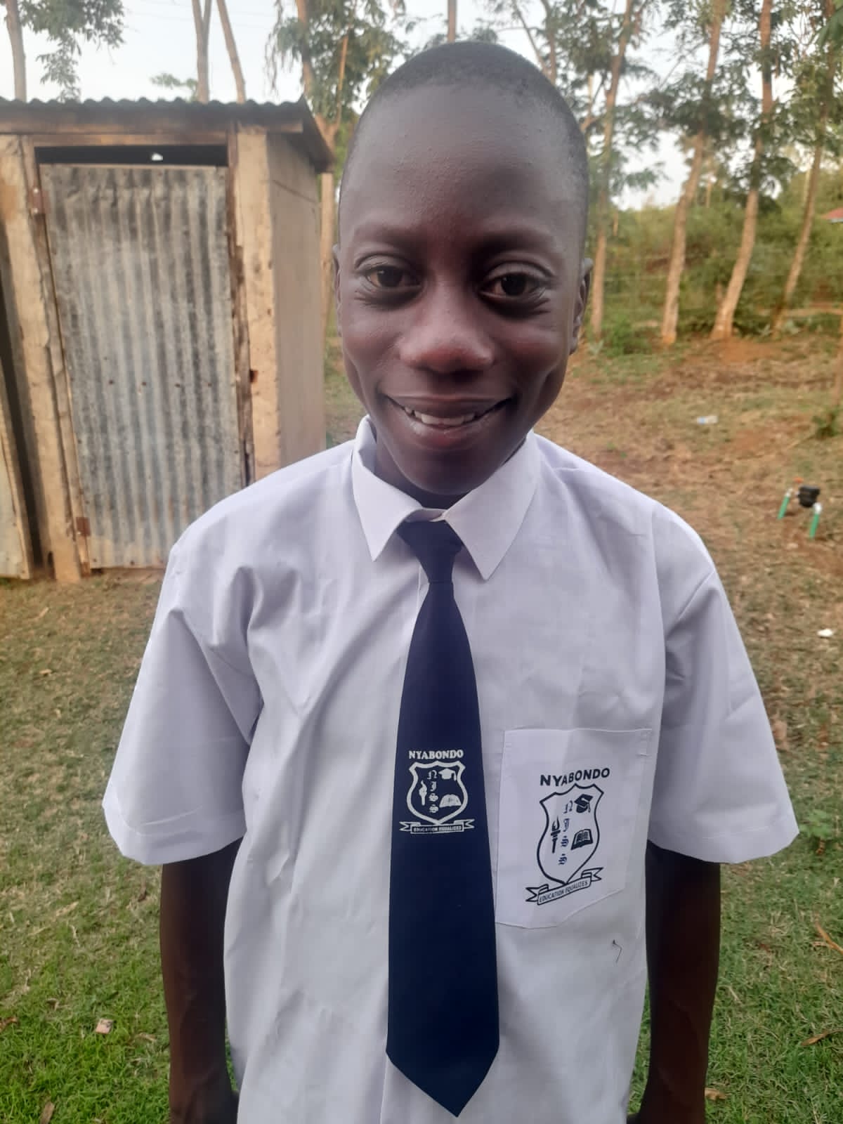 Ruel Naphatally Ochieng, a Grade Seven pupil at Nyabondo Comprehensive School questions lack of regional exams
