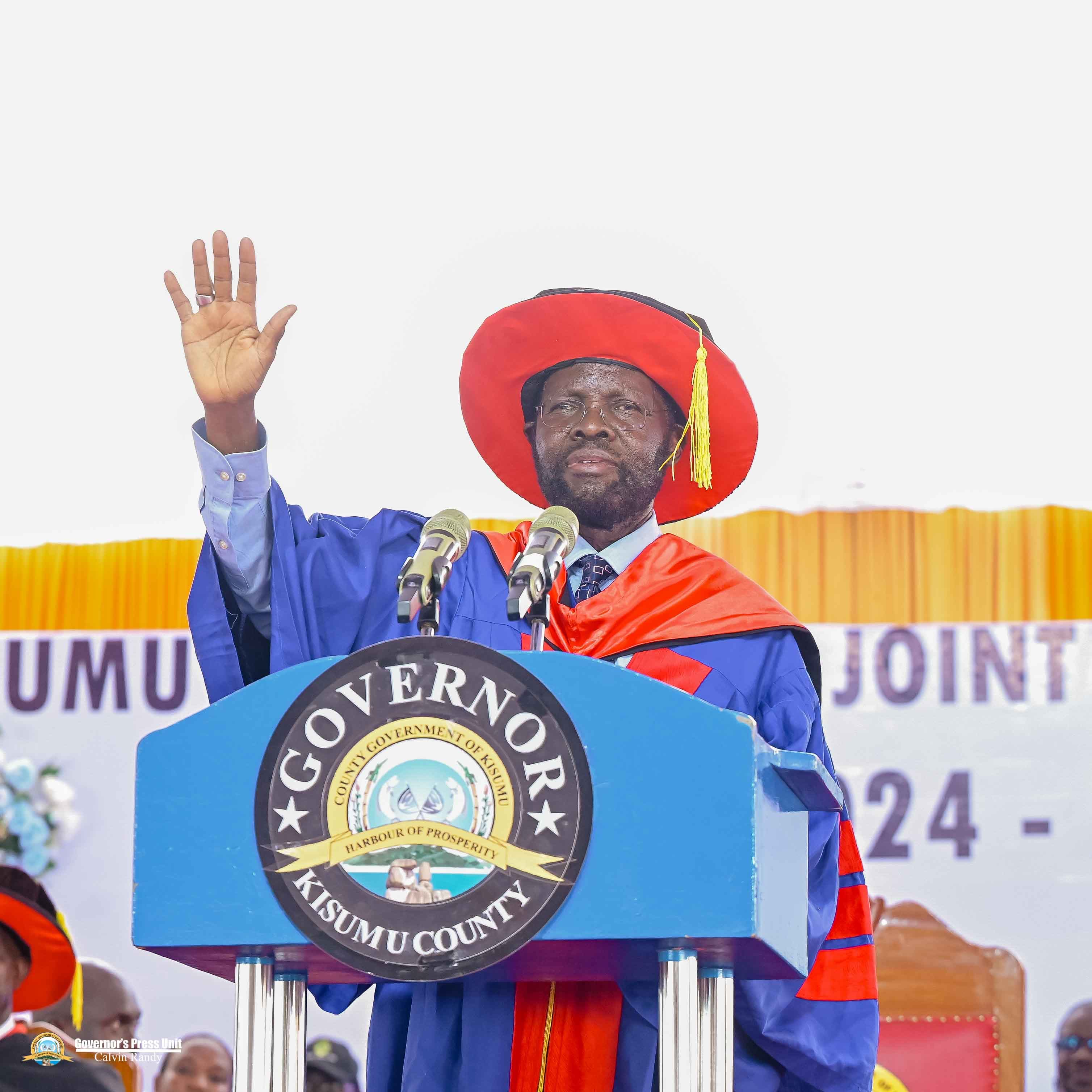 Kisumu Governor Prof Anyang' Nyong'o